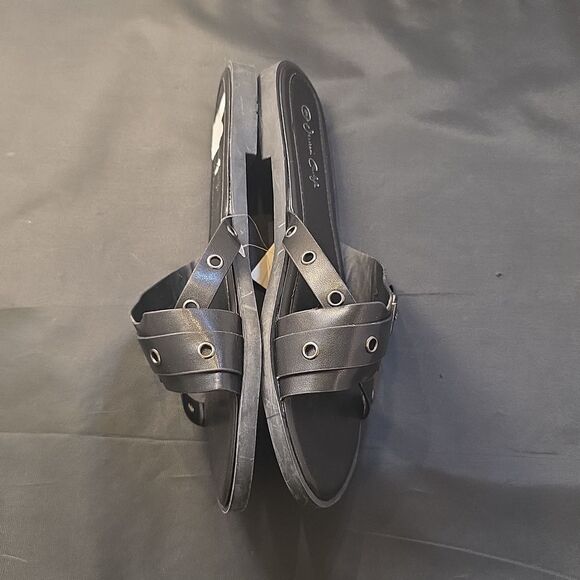 BRAND NEW JESSICA CARLYLE WOMENS STRAPPY DOME-STUD EMBELLISHED SANDAL - Picture 9 of 14